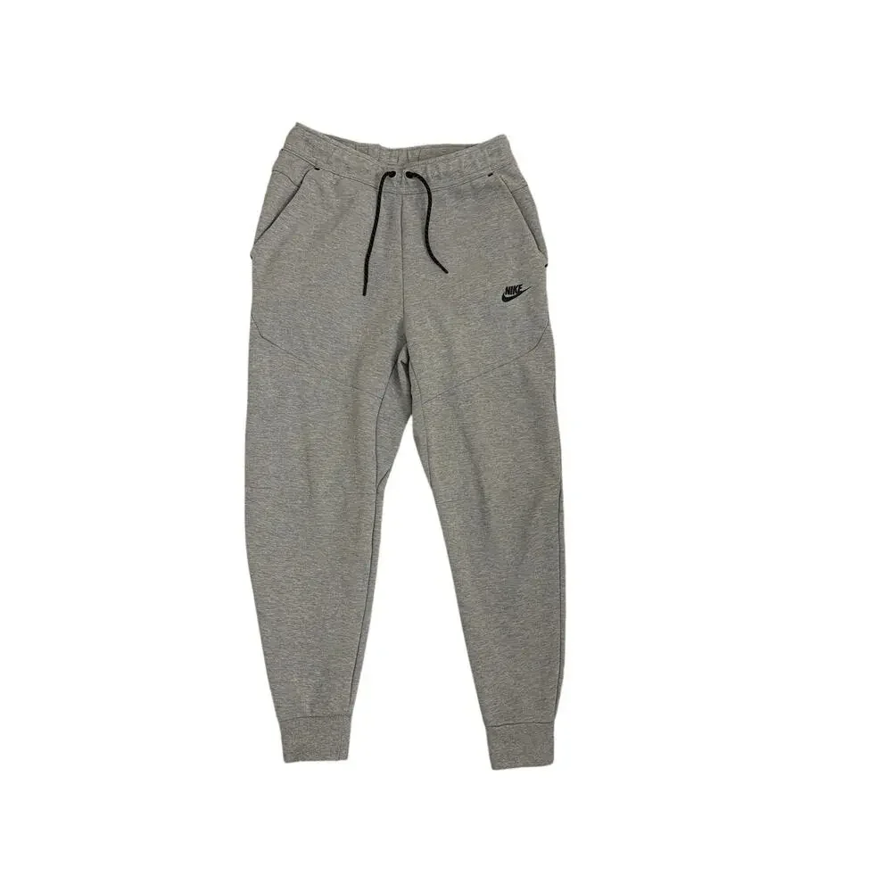 Nike Sportswear Tech Fleece Joggers Gray Sweatpants Size Men's Small